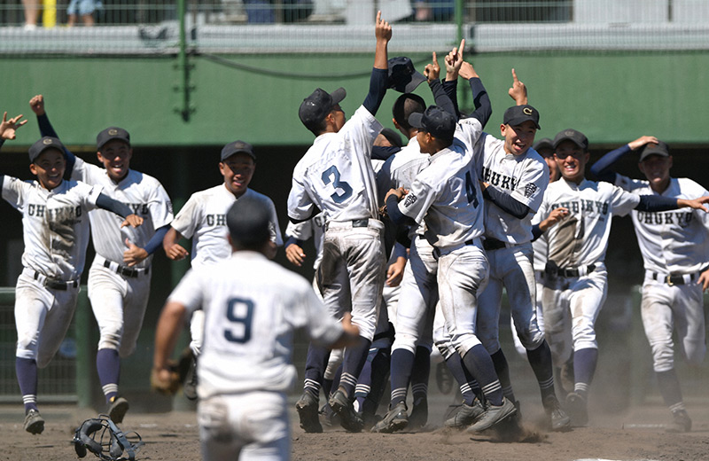 優勝の瞬間