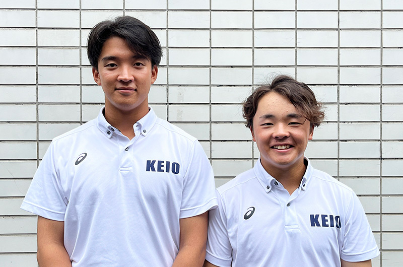 主将・大村 昊澄さん　内野手・福井 直睦さん
